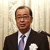 ＜主催者挨拶＞ 
関修委会長
松本　文利　氏